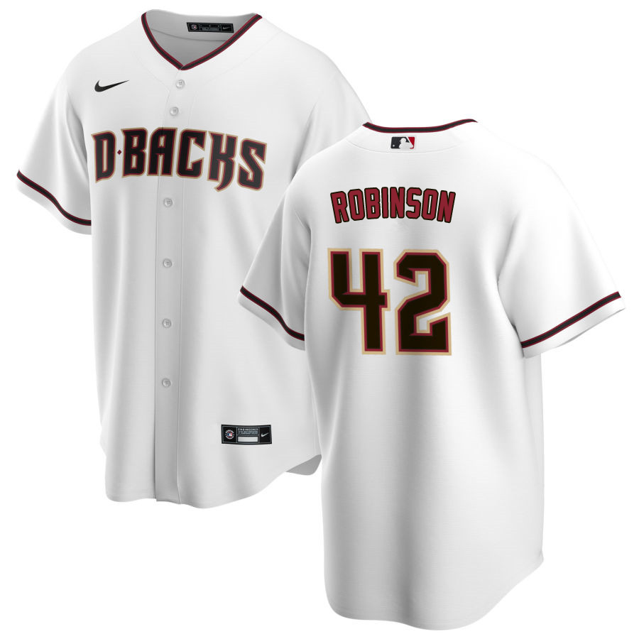 Nike Men #42 Jackie Robinson Arizona Diamondbacks Baseball Jerseys Sale-White